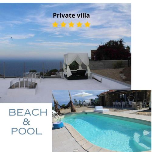 Villa CliCla Pool sea hommock swing and laziness — 4-Star Luxury Hotel in Imperia, Italy