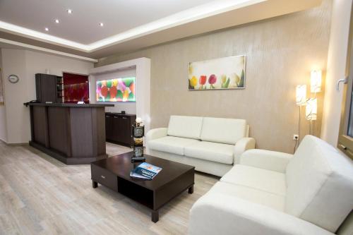 Garden - carbon neutral hotel in Limenaria
