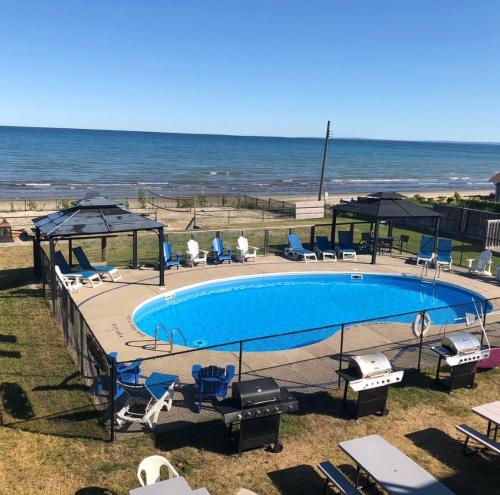 The Driftwood Deck in Wasaga Beach, Canada