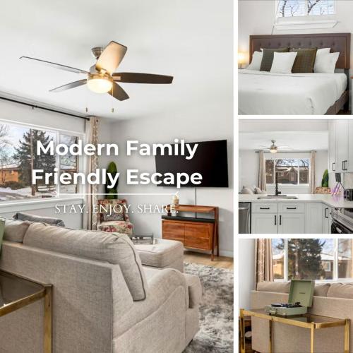 Modern Family Friendly Escape Central 5 Bedroom — 4-Star Luxury Hotel in Denver, United States