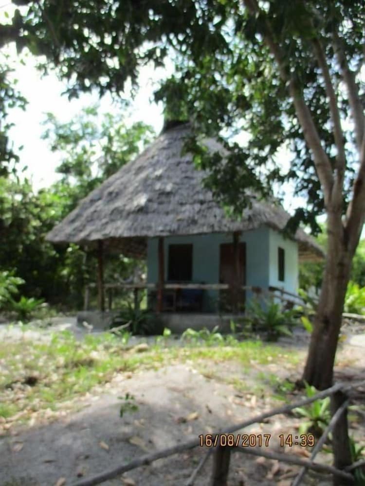 Mangrove beach bungalows in Unknown City, Tanzania