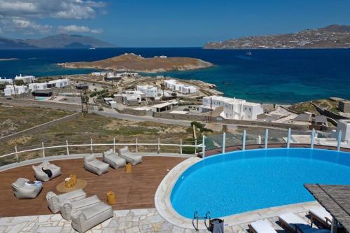 Patron Pool Sunset Villas — 4-Star Luxury Hotel in Mykonos, Greece