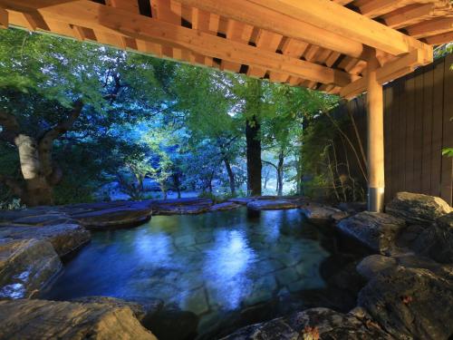 Furuyu Onsen Sagafuga in Saga, Japan