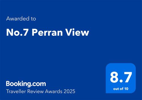 No.7 Perran View - carbon neutral hotel in Unknown City