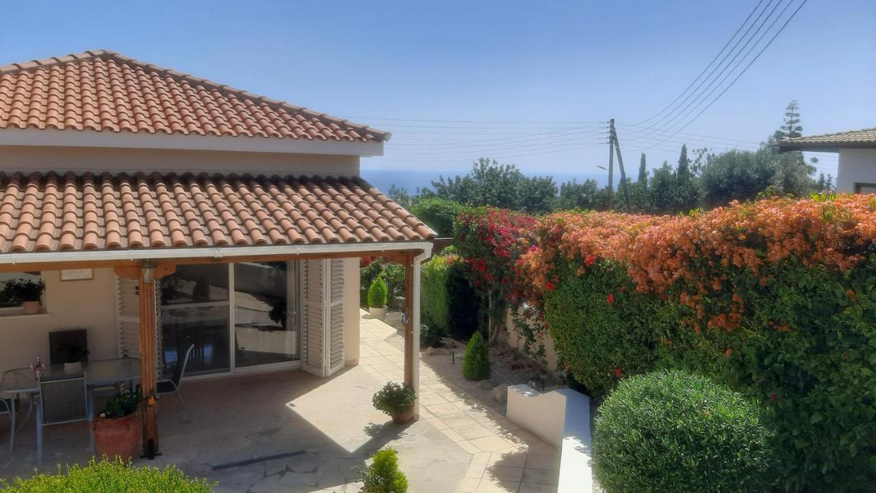 Villa Best Holiday breathtaking sea views amazing garden private pool BBQ next to CORAL BAY Lower Peyia Paphos