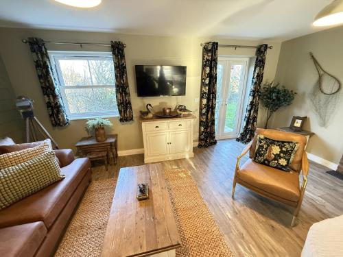 Baybreak Part of the The Bay Filey Holiday Village with pool gym and direct beach access pub restaurant tennis and meadows walks