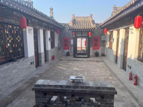 Pingyao Ancient Qiaotingyueshe Inn County Yamen Branch in Gutao, People's Republic of China