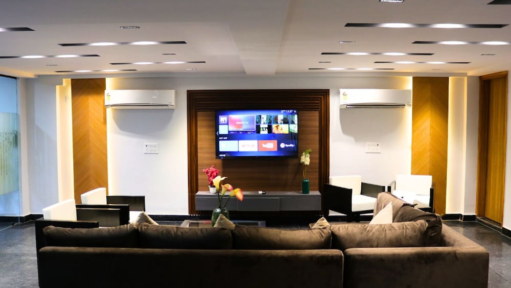 Lobby sitting area