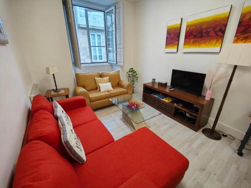Rua Nova Apartment 28 3 Dormitorios WIFI PS4 y Netflix a 200m Catedral — 4-Star Luxury Hotel in Santiago De Compostela, Spain