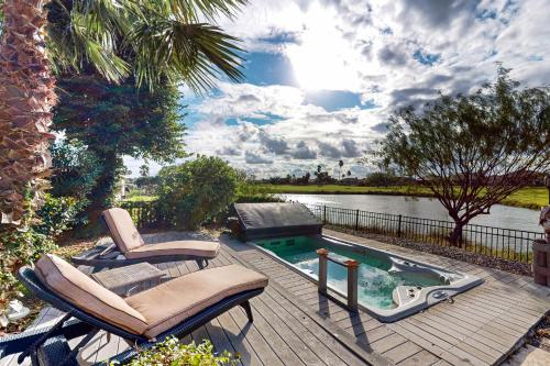 Golden Palms in Laguna Vista, United States