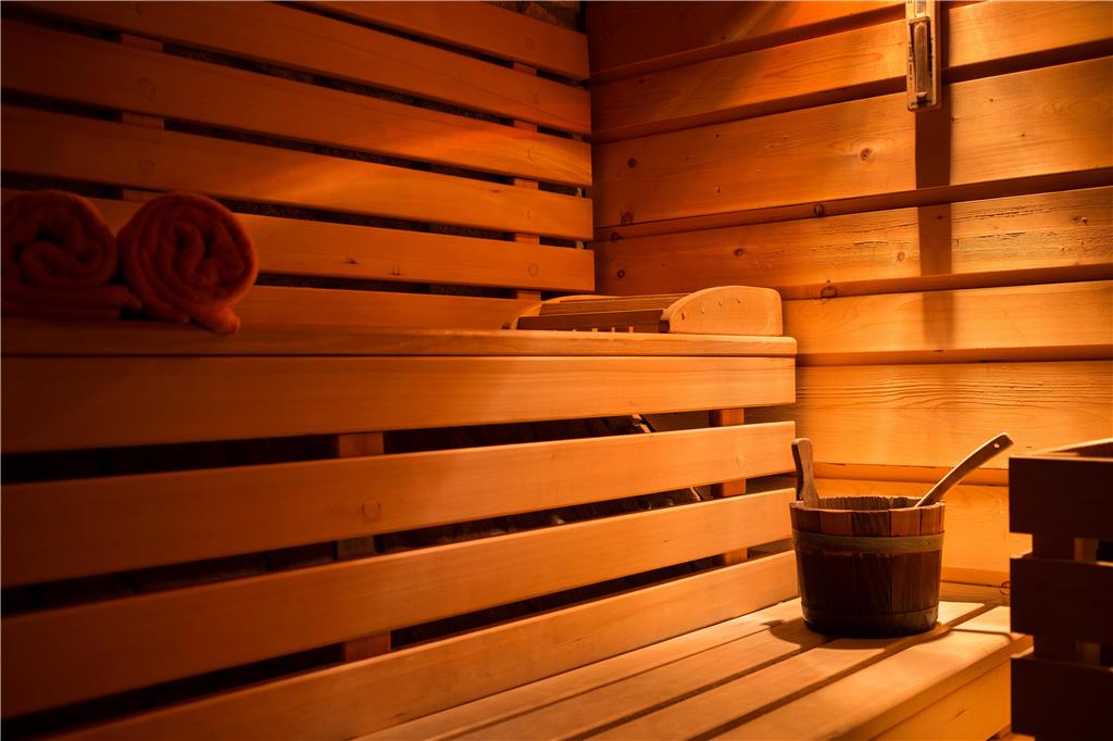 AAFN Sauna Stockfoto