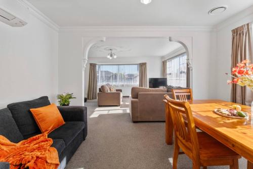 Taupo Town and Lake in Taupo, New Zealand