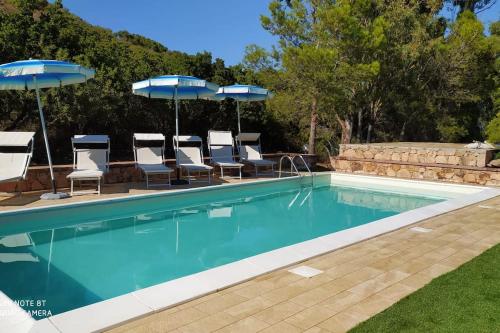 Domus Cristianae Villa Exclusive Pool Sea View — 4-Star Luxury Hotel in San Teodoro, Italy