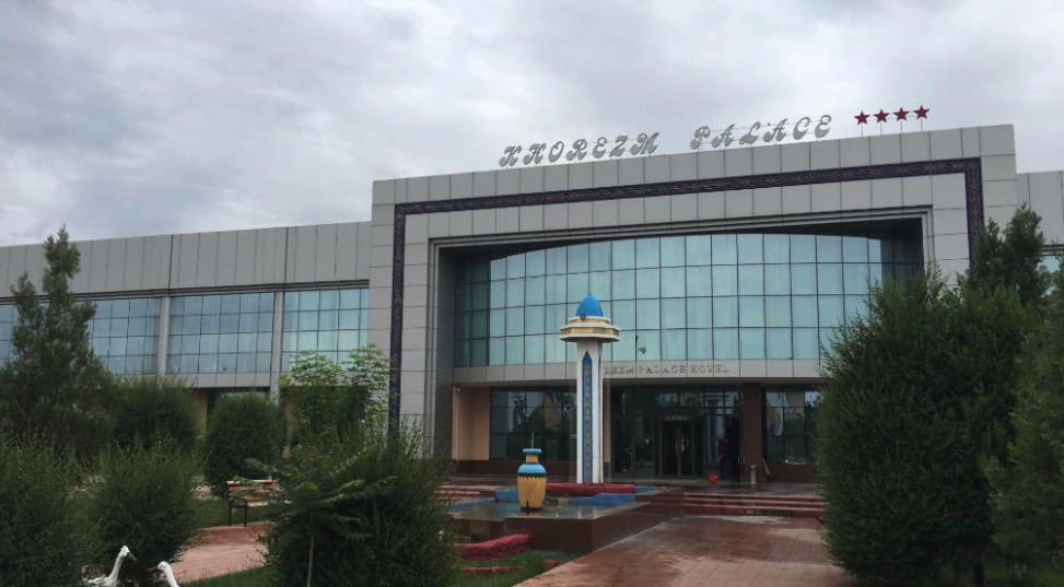 Khorezm Palace in Urganch, Uzbekistan