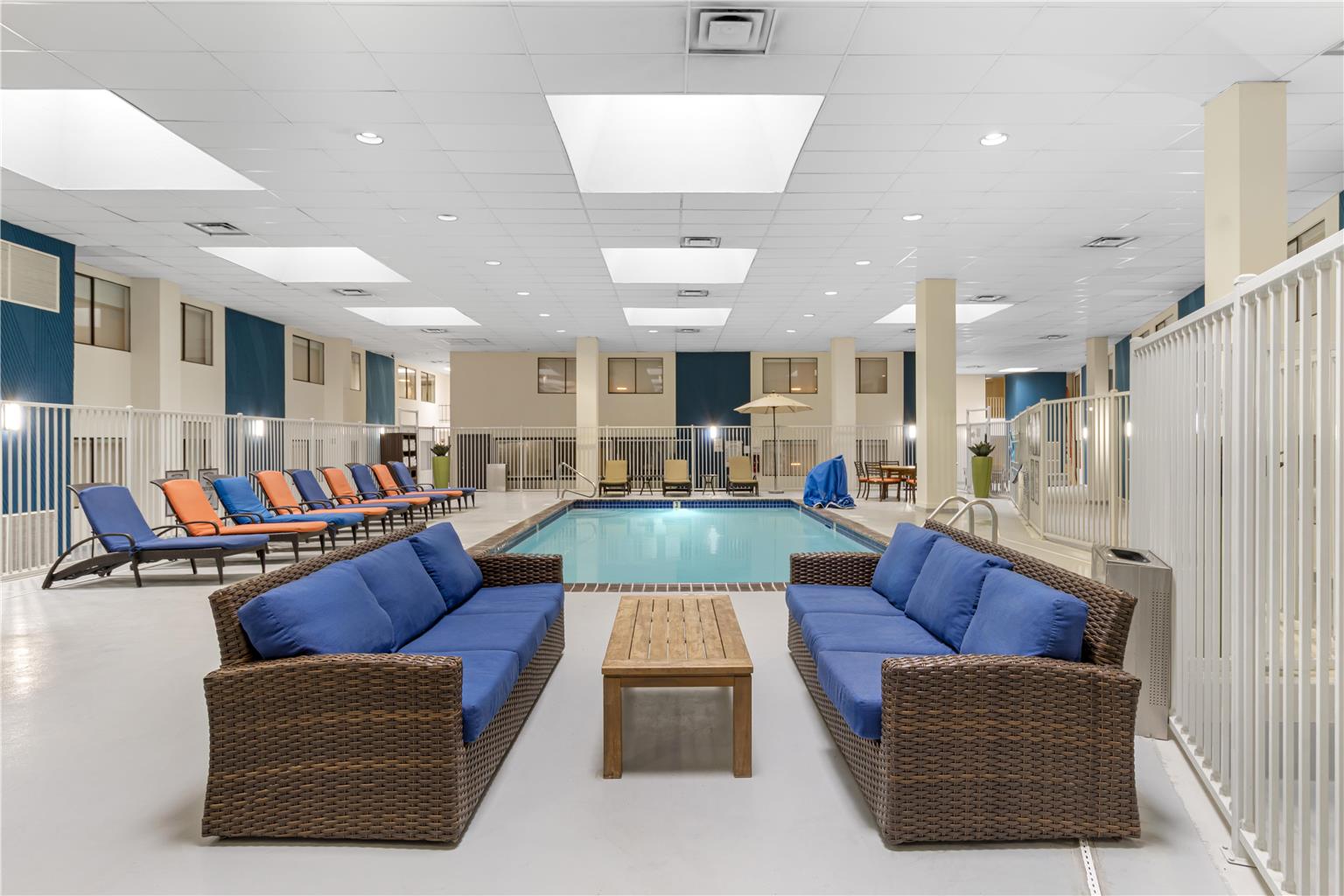 The resort pool offers refreshing relaxation surrounded by Nevada mountain skies and close access to Reno fun and Lake Tahoe recreation.