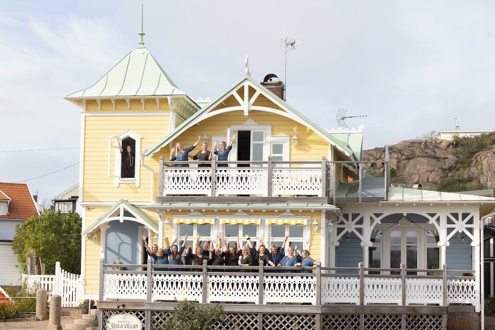Strandflickornas Annex Gula Villan in Lysekil, Sweden