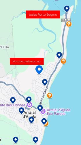 Morada Pedra da Lua - carbon neutral hotel in Porto Seguro