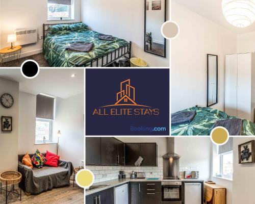 Swan House Apartment 4 1 Bed Apartment Sleeps up to 4 Free Parking Liverpool close to city centre By ALL ELITE STAYS — 4-Star Luxury Hotel in Liverpool, United Kingdom