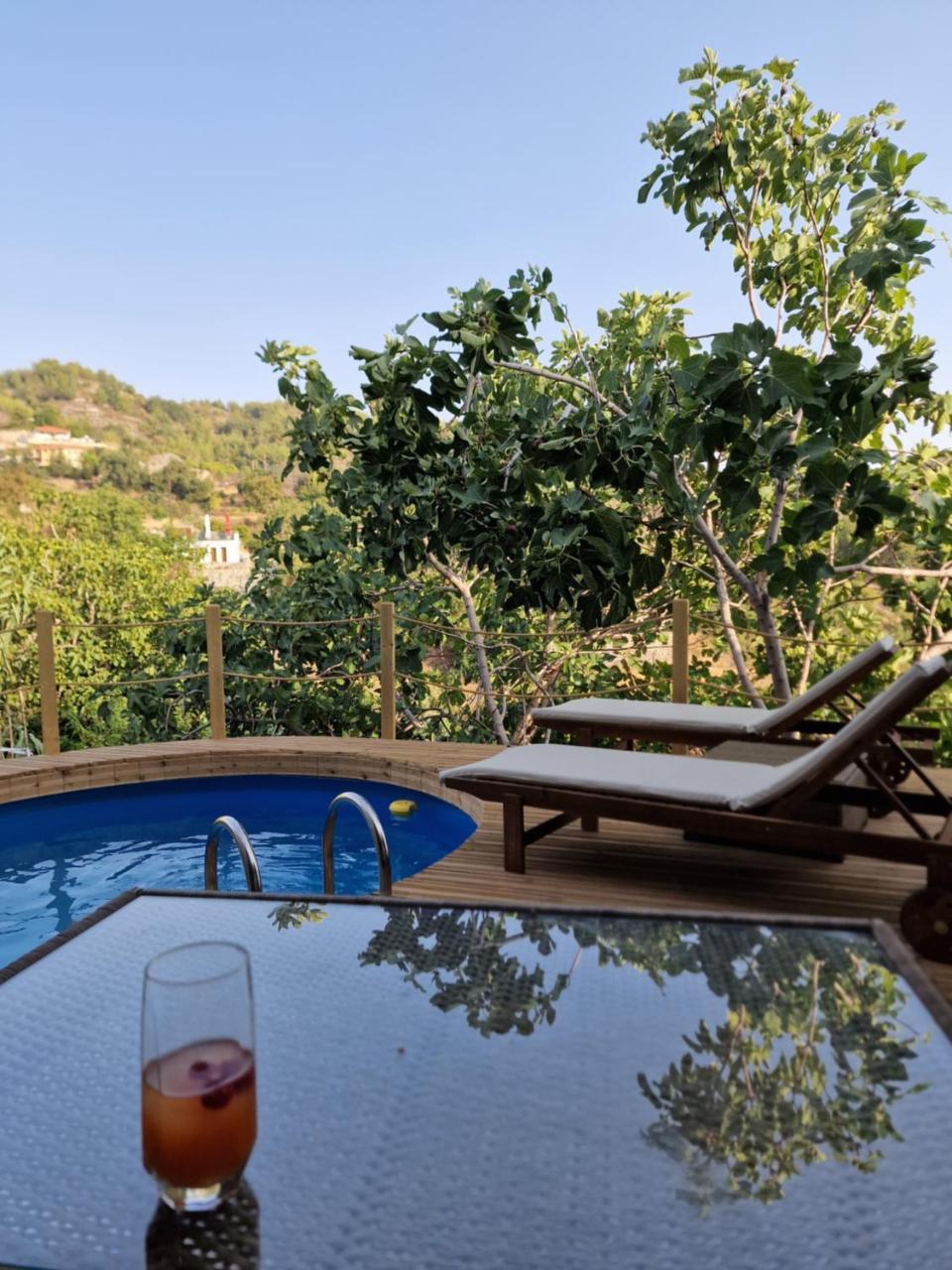 Aprosmeno Jacuzzi House 3 with Private Pool