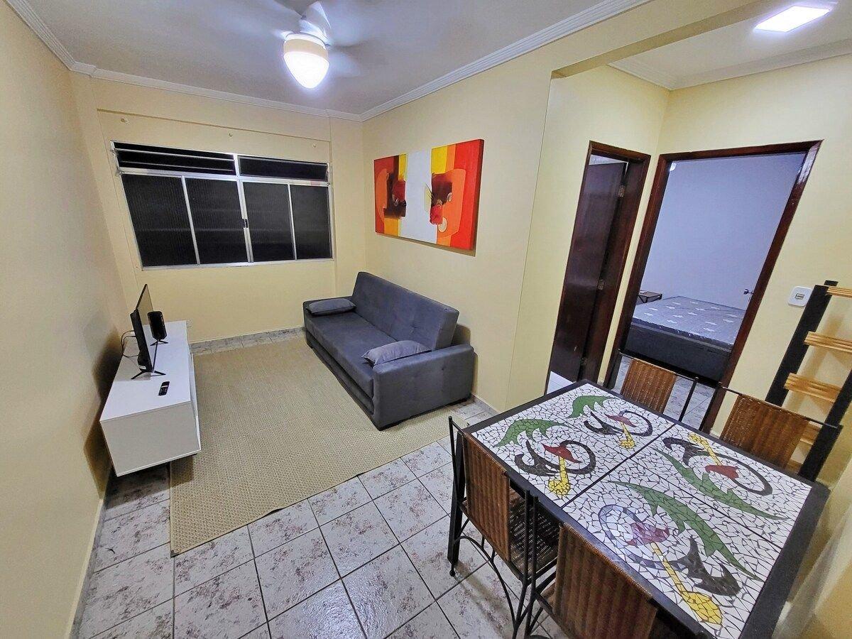 01 Dorm C Ar Cond Wi Fi 1 Vaga Praia Da Enseada Prox Ao Pao De Acucar — Guaruja