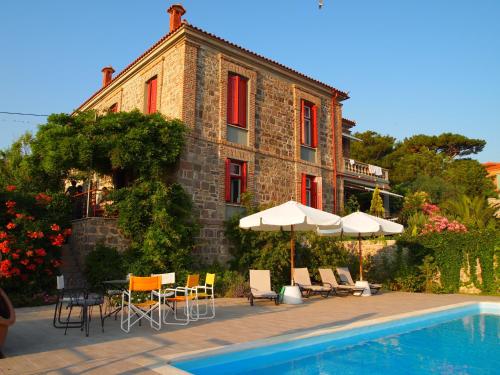 Molyvos Manor in Mithymna, Greece