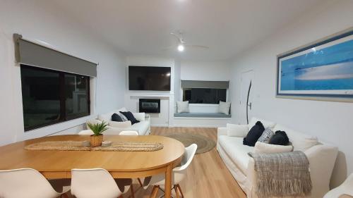 Sand and Swell at Sawtell in Sawtell, Australia