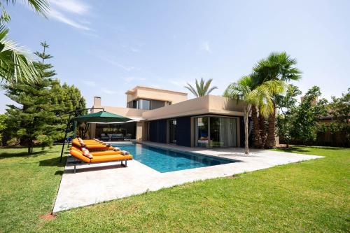 Charmante villa de 4CH avec piscine privée Proche du Beldi Country Club — 4-Star Luxury Hotel in Marrakesh, Morocco