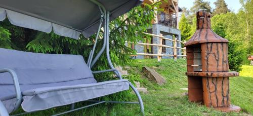 Pogodna Chata Jacuzzi Sauna — Knurow