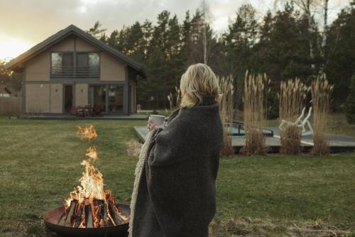 Berti in Unknown City, Latvia