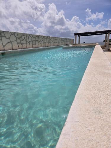 Rooftop pool and beach access — 4-Star Luxury Hotel in Playa Del Carmen, Mexico