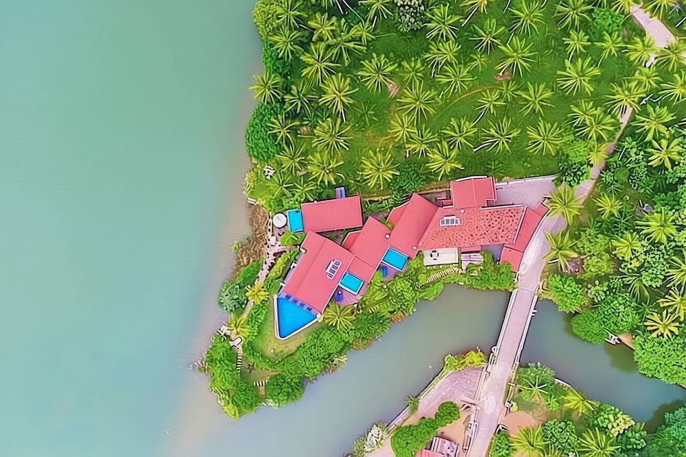 Waterland in Negombo, Sri Lanka
