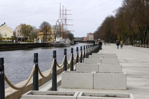 Danes Square apartments with River View — 4-Star Luxury Hotel in Klaipeda, Lithuania
