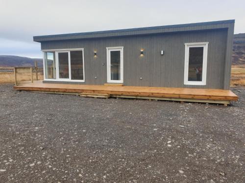 Hvammur 9 with private hot tub in Unknown City, Iceland