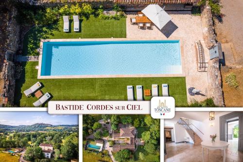 Bastide de Cordes sur Ciel Piscine chauffée & Parc - last minute hotel in Unknown City