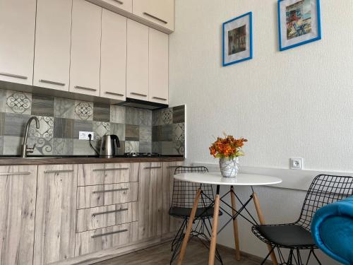Studio apartment with balcony in Tbilisi