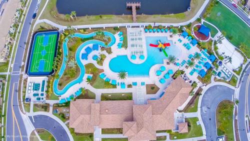 Private Pool Lazy River Near Disney Resort Pool Table — Providence