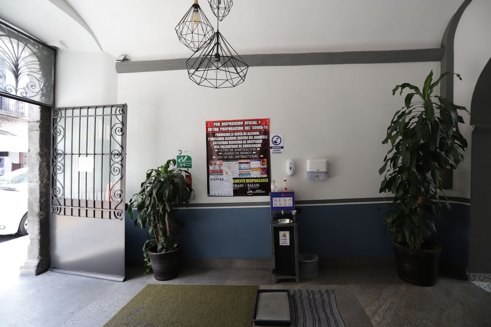 Interior entrance