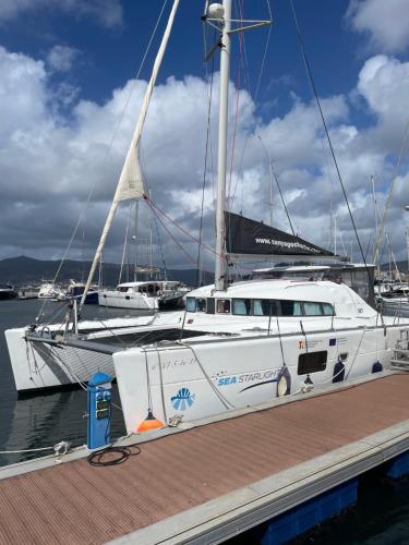 Catamaran Orion in Vigo, Spain