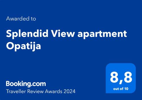 Splendid View apartment Opatija — 4-Star Luxury Hotel in Opatija, Croatia
