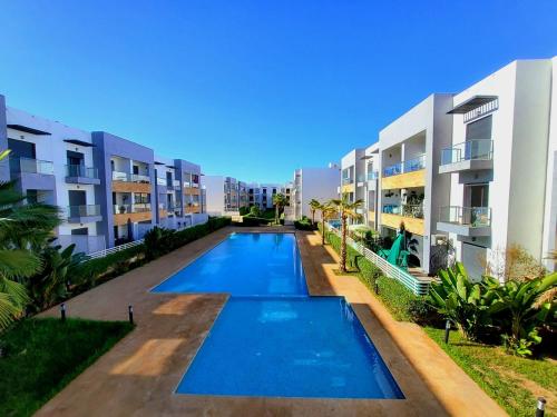 Ocean Palm Aρραrt Pοοl Vieω — 4-Star Luxury Hotel in Casablanca, Morocco