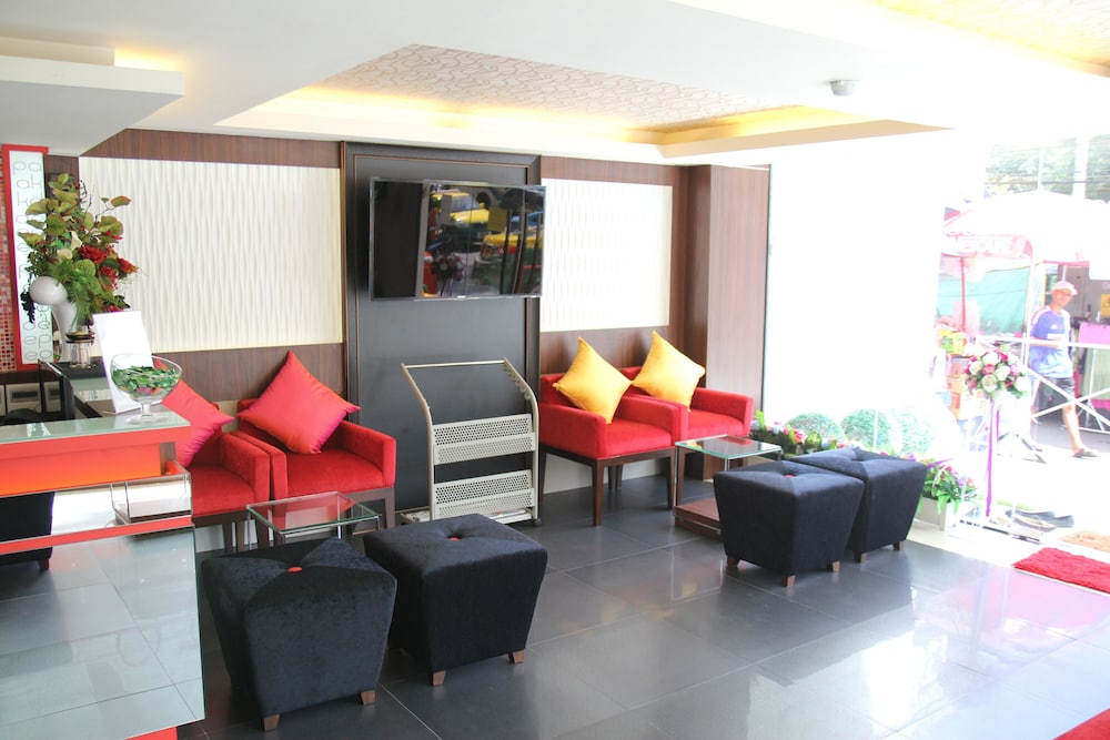 Lobby sitting area