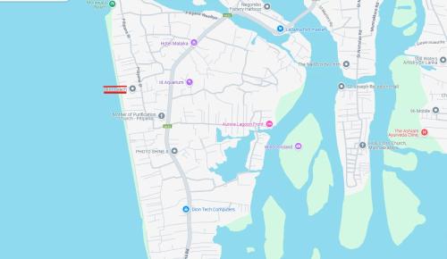 Bliss Beach in Negombo, Sri Lanka