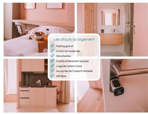 La Siesta Studio Neuf Climatise Parking — hotel in Roquefort-La-Bedoule