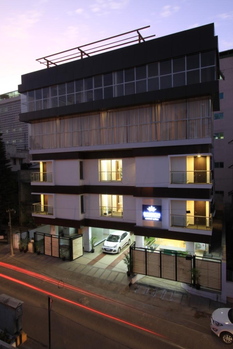 Alpha Suites - carbon neutral hotel in Bengaluru