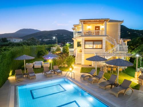 Villa Alonia — 4-Star Luxury Hotel in Skala, Greece