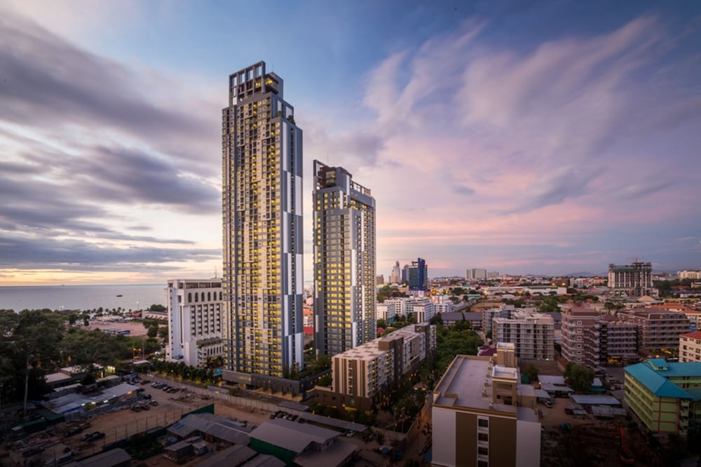 1BR Centric Sea 812 With Infinity Pool - last minute hotel in Pattaya