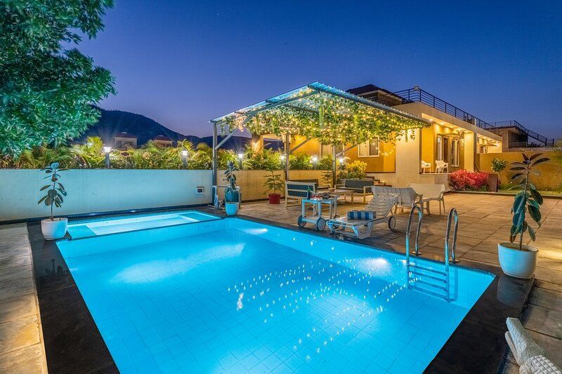 ELIVAAS 2 BHK Pet Friendly Villa with Pvt Pool Heaven in Hill — 4-Star Luxury Hotel in Udaipur, India
