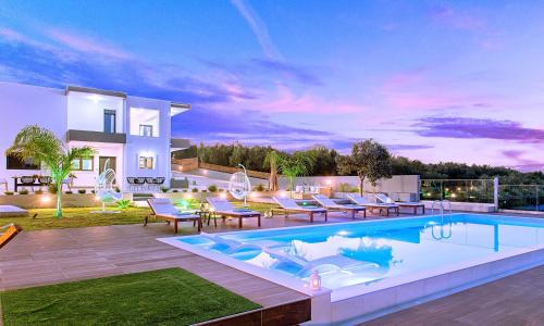 Stavento Luxury Villa Private Pool — 4-Star Luxury Hotel in Georgioupolis, Greece