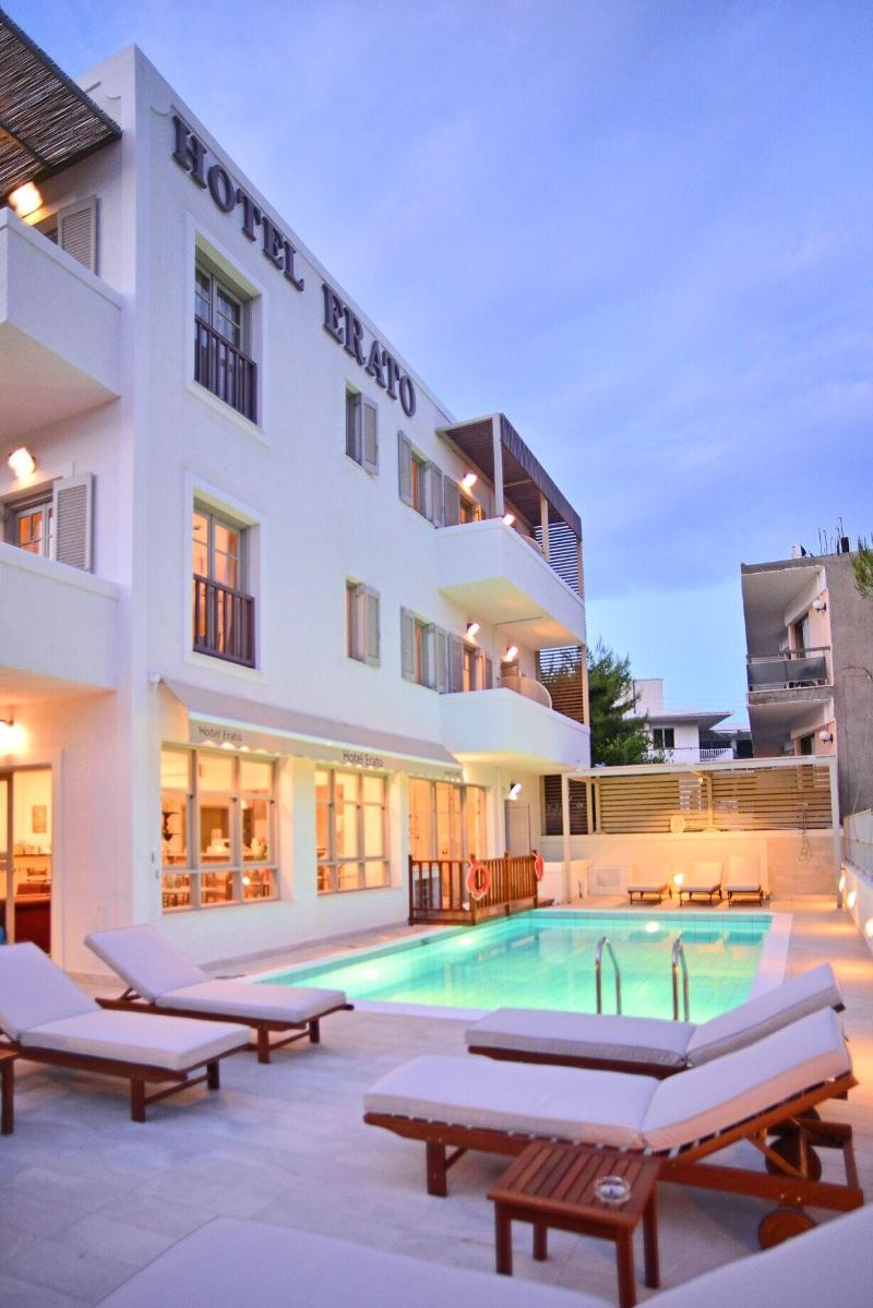 Erato Hotel - carbon neutral hotel in Aegina