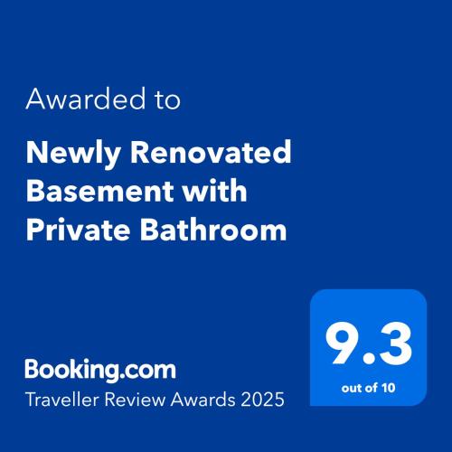 Newly Renovated Basement With Private Bathroom 20740816 — Herndon